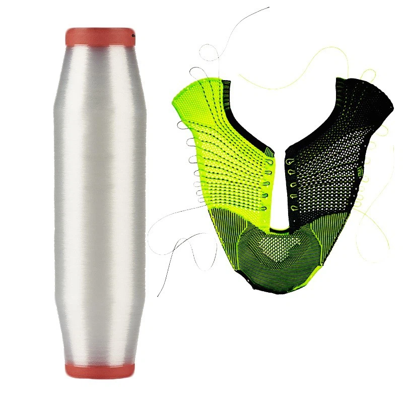 0.12mm Nylon Monofilament Yarn For Shoes Upper Fabric